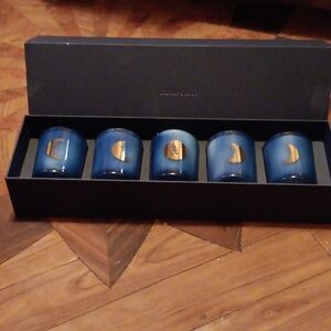 **** HOST PICK*****NIB TIFFANY & CO MOON CANDLES 6 OZ X 5